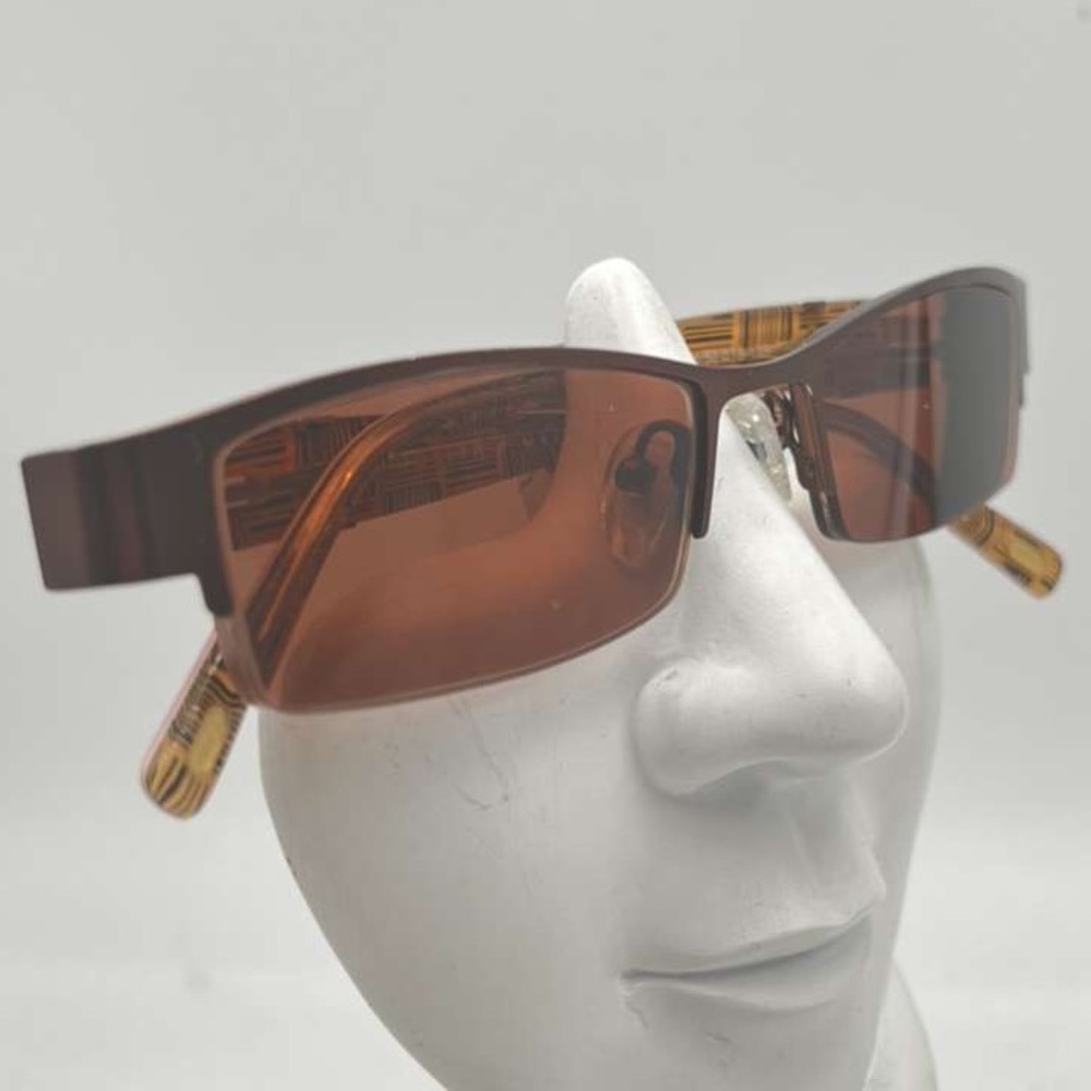 Joseph Marc Bronze Oval Sunglasses Frames